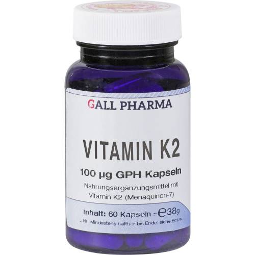 Vitamin K2 100 µg Gph Kapseln 60 St