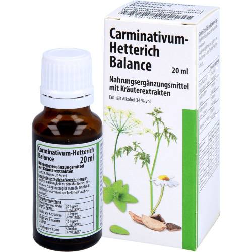 Carminativum Hetterich Balance Tropfen z.Einnehmen 20 ml