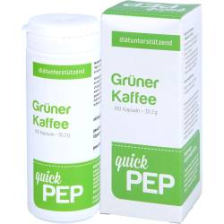 Quickpep grüner Kaffee Kapseln 100 St