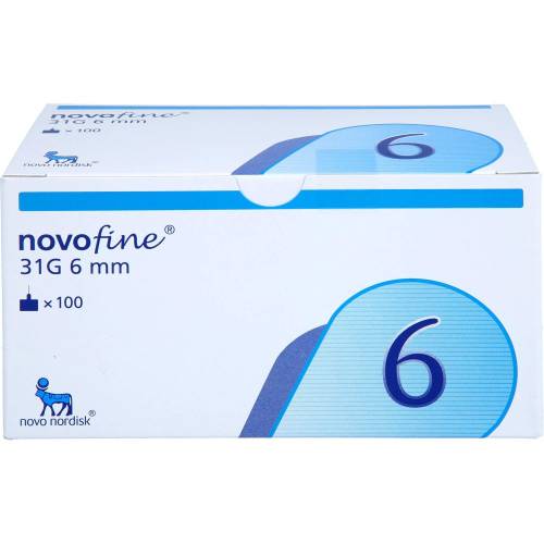 Novofine Nadeln 31 G 6 mm 100 St
