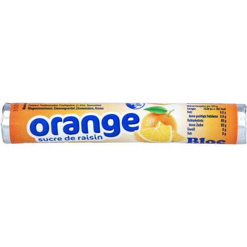 Bloc Traubenzucker Orange Rolle 1 St