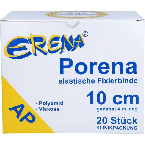 Porena hochelast.Fixierbinde 10 cm 20 St