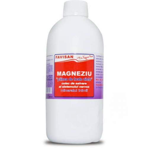 Magneziu Lichid 500ml, FAVISAN