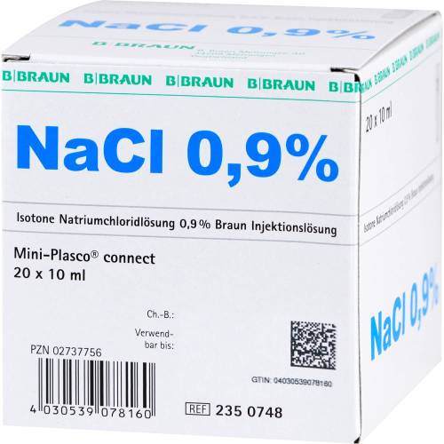 Kochsalzlösung 0,9% Miniplasco connect 200 ml