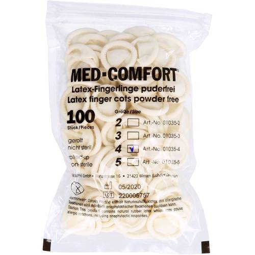 Fingerling Latex Op Gr.4 100 St