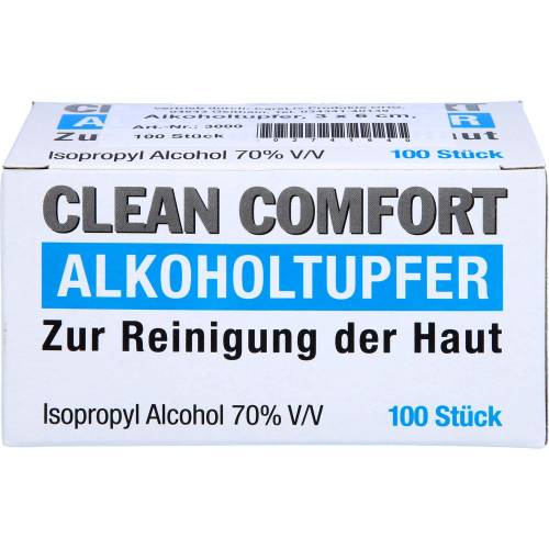 Alkoholtupfer 3x6 cm steril 100 St