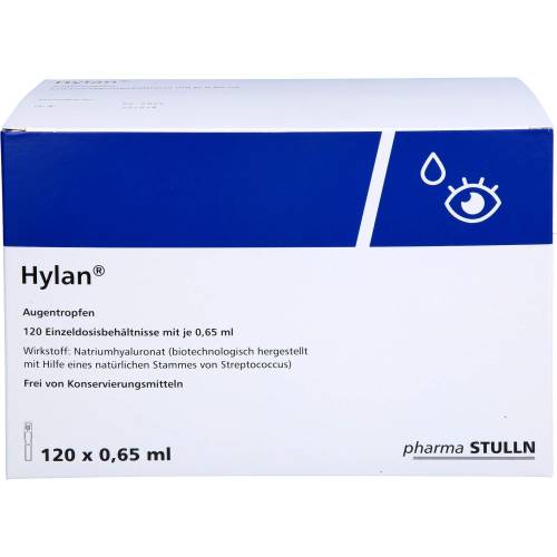 Hylan 0,65 ml Augentropfen 120 St