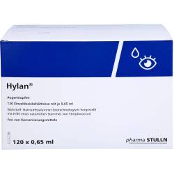 Hylan 0,65 ml Augentropfen 120 St