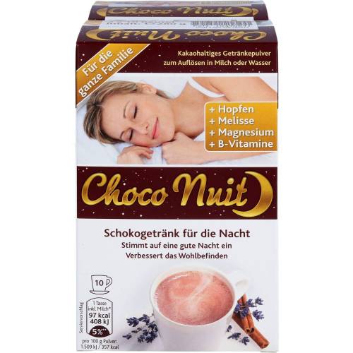 Choco Nuit Gute-Nacht-Schokogetränk Pulver 20 St