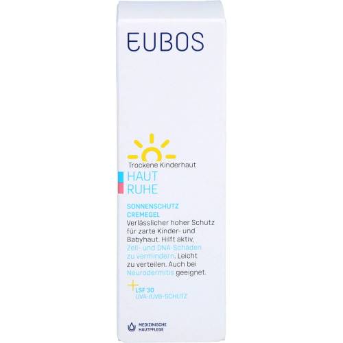 Eubos Kinder Haut Ruhe Sonnensch.Cr.Gel Lsf 30+Uva 50 ml