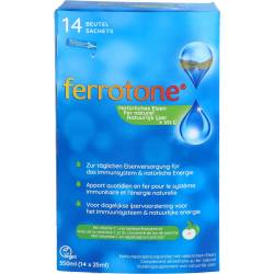Ferrotone Eisen m.Apfelkonzentrat u.Vitamin C Btl. 350 ml