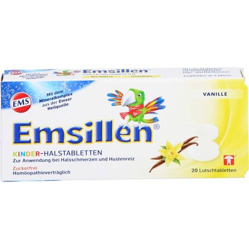 Emsillen Kinder Halstabletten Vanille 20 St
