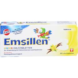 Emsillen Kinder Halstabletten Vanille 20 St