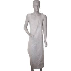 Schürzen Einmal mit Hänger 80x125 cm weiß 50 St