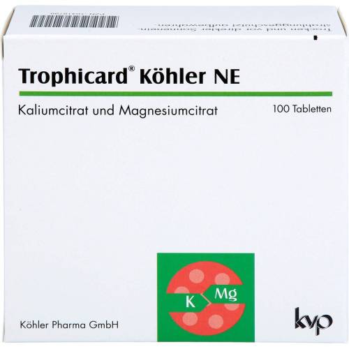 Trophicard Köhler Ne Tabletten 100 St