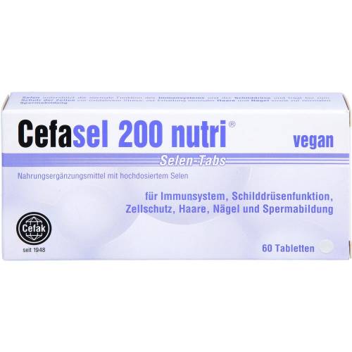 Cefasel 200 nutri Selen-Tabs 60 St