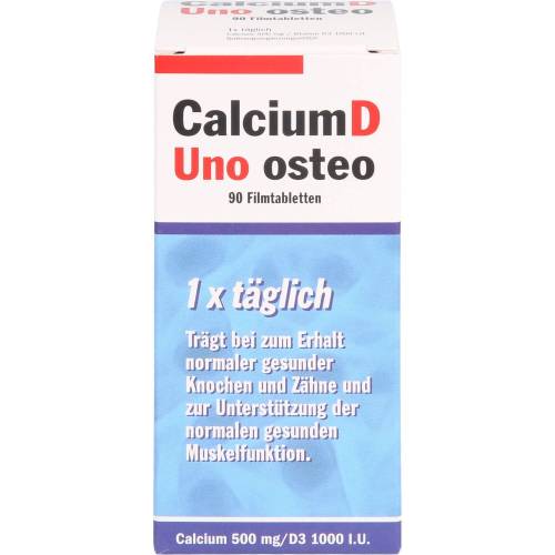 Calcium D Uno osteo Filmtabletten 90 St