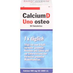 Calcium D Uno osteo Filmtabletten 90 St
