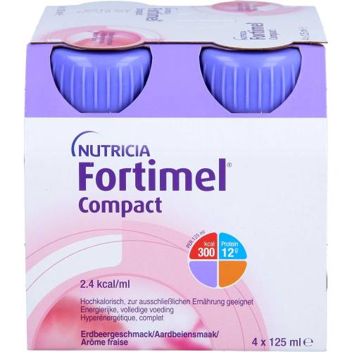 Fortimel Compact 2.4 kcal Erdbeergeschmack 4000 ml