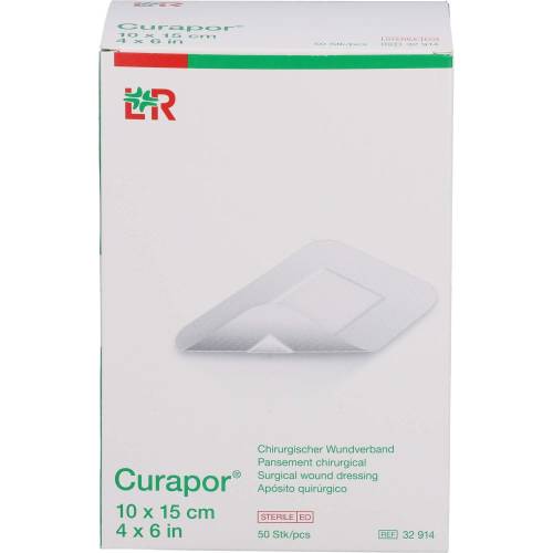 Curapor Wundverband steril chirurgisch 10x15 cm 50 St