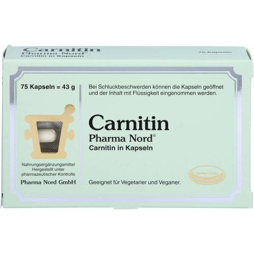 Carnitin Pharma Nord Kapseln 75 St