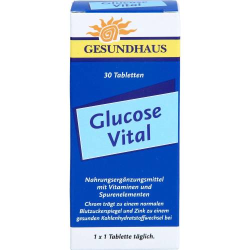 Gesundhaus Glucose Vital Tabletten 30 St