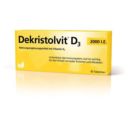 Dekristolvit D3 2000 I.E. Tabletten 30 St