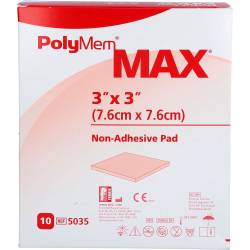 Polymem Max Wund Pad 8x8 cm 10 St