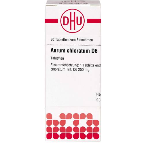 Aurum Chloratum D 6 Tabletten 80 St