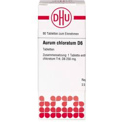 Aurum Chloratum D 6 Tabletten 80 St