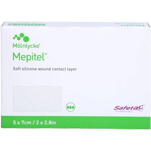 Mepitel Silikon Netzverband 5x7 cm steril 5 St