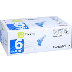 Clickfine Universal 6 Kanülen 0,25x6 mm 100 St