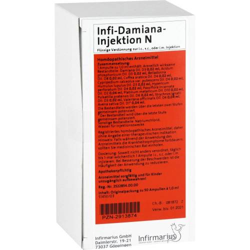 Infi Damiana Injektion N 50 ml