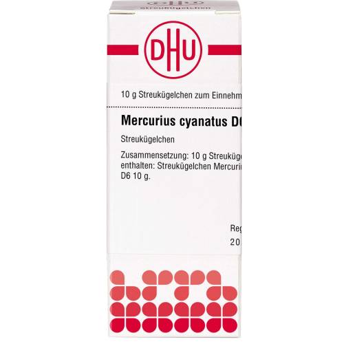 Mercurius Cyanatus D 6 Globuli 10 g