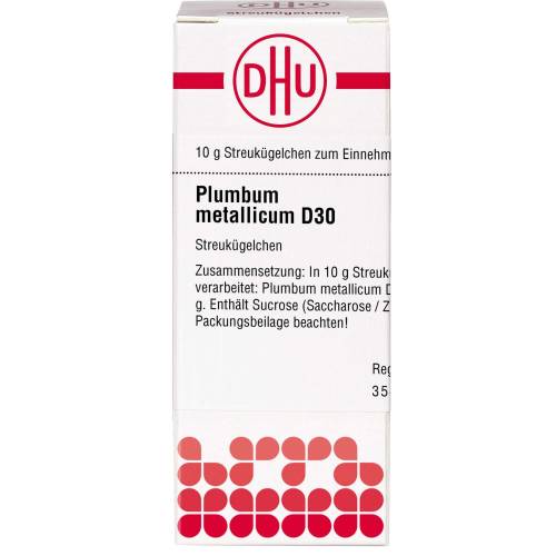 Plumbum Metallicum D 30 Globuli 10 g