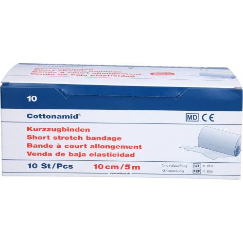 Cottonamid elast.Kurzzugbinde 10 cmx5 m 10 St
