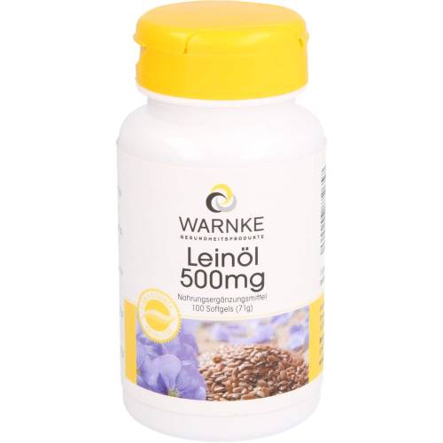 Leinöl 500 mg Kapseln 100 St