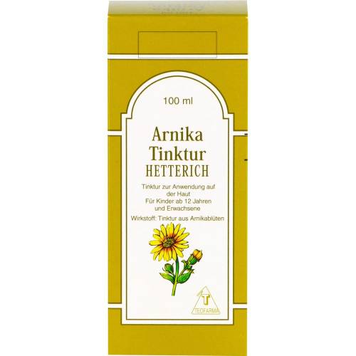 Arnikatinktur Hetterich 100 ml
