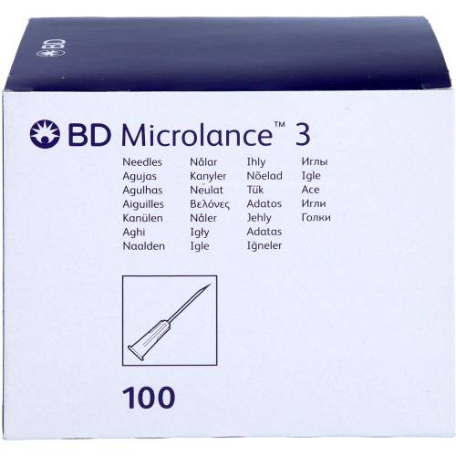 Bd Microlance Kanüle 21 G 1 1/2 0,8x40 mm 100 St