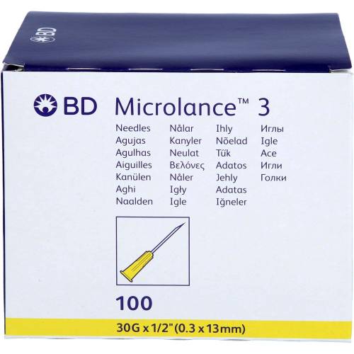 Bd Microlance Kanüle 30 G 1/2 0,29x13 mm 100 St