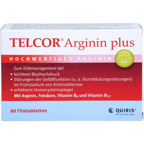 Telcor Arginin plus Filmtabletten 60 St