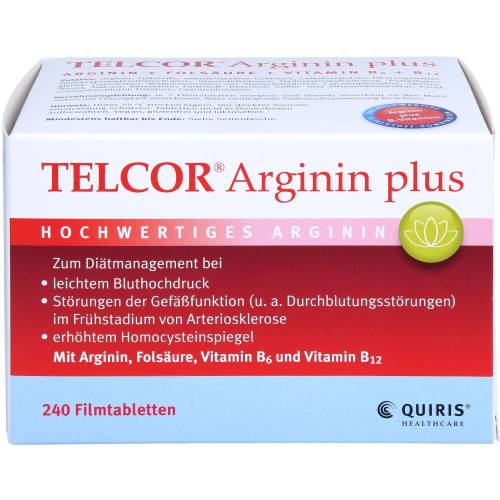 Telcor Arginin plus Filmtabletten 240 St