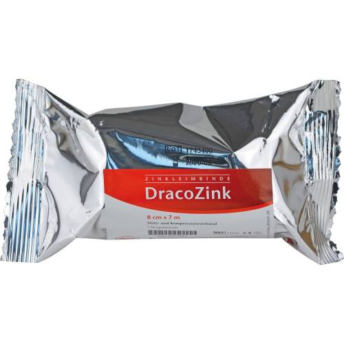 Zinkleimbinde Dracozink 8 cmx7 m 1 St