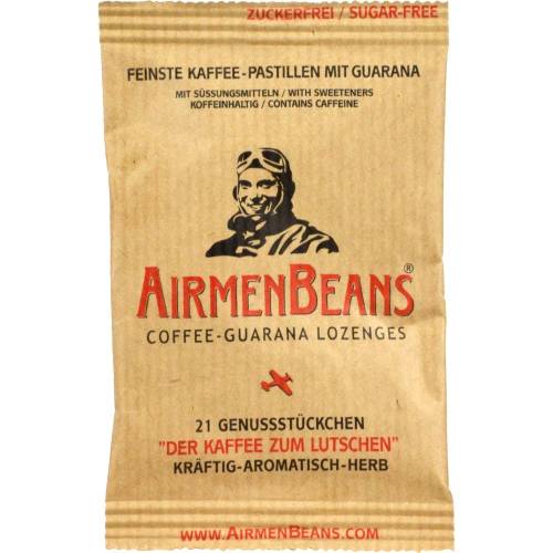 Airmenbeans feinste Kaffee Pastillen m.Guarana 21 St