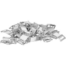 Verbandklammern weiß mit Gummiband 50 St