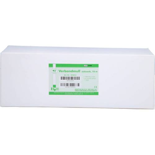 Verbandmull 10 cmx10 m zickzack 1 St