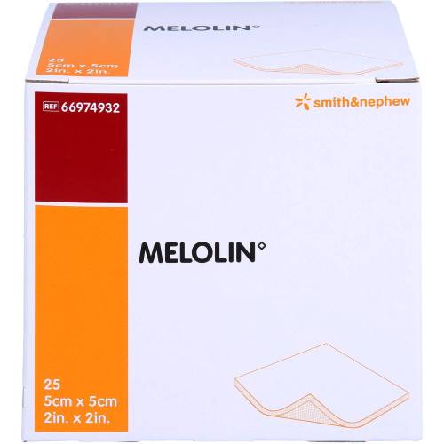 Melolin 5x5 cm Wundauflagen steril 25 St