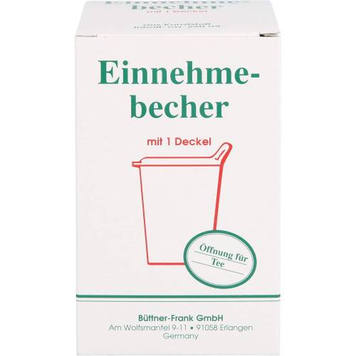 Einnehmebecher Kunststoff m.abnehmb.Trinkdeckel 1 St