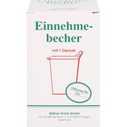 Einnehmebecher Kunststoff m.abnehmb.Trinkdeckel 1 St