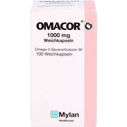Omacor 1.000 mg Weichkapseln 100 St